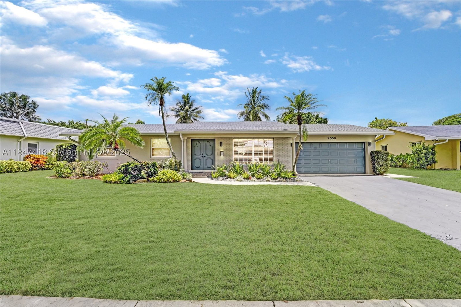Real estate property located at 7550 12th St, Broward, Mirror Lake Estates Sec 1, Plantation, FL