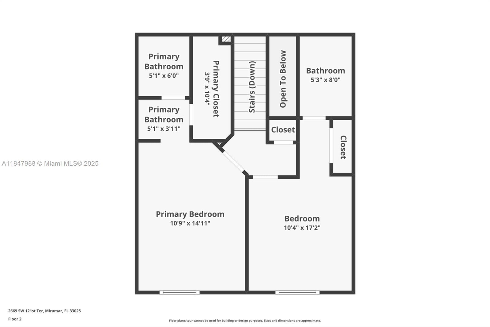 Real estate property located at 2669 121st Ter #705, Broward, Martinique No 2 Condo, Miramar, FL