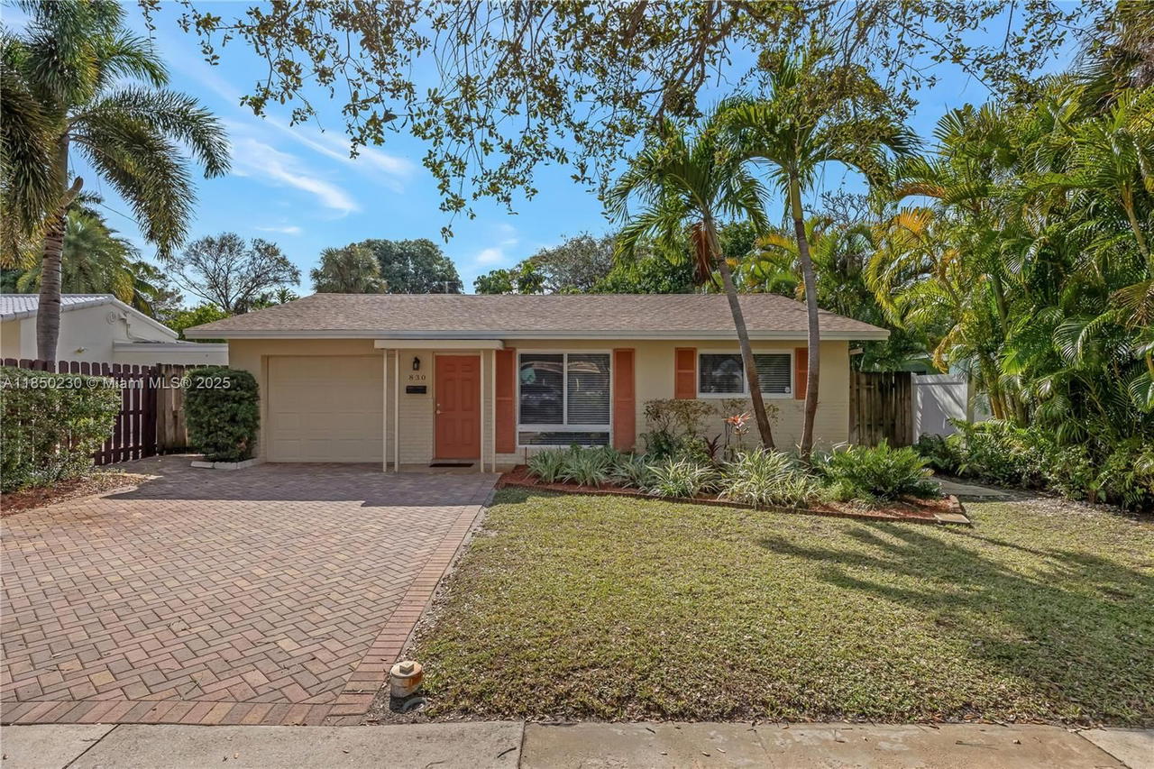 Real estate property located at 830 18th St, Broward, Pinehurst, Fort Lauderdale, FL