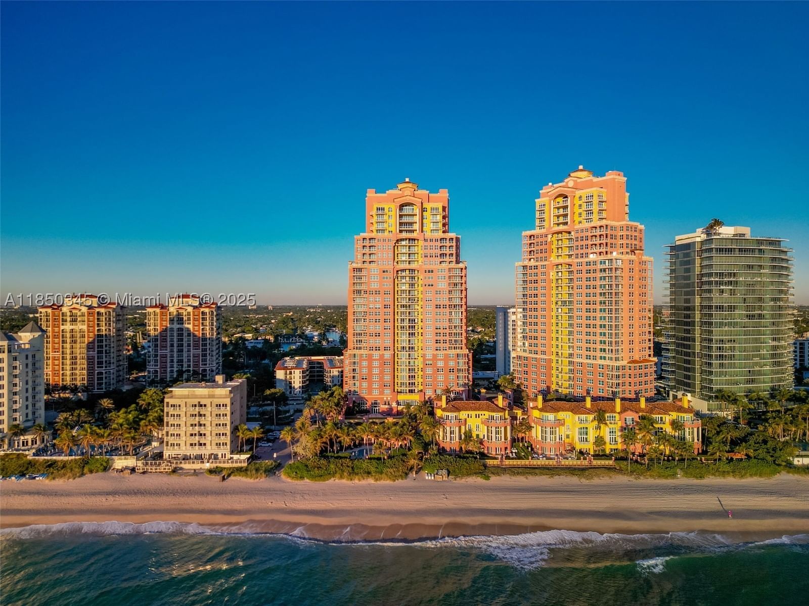 Real estate property located at 2100 Ocean Blvd #18D, Broward, Palms Tower One Condo, Fort Lauderdale, FL