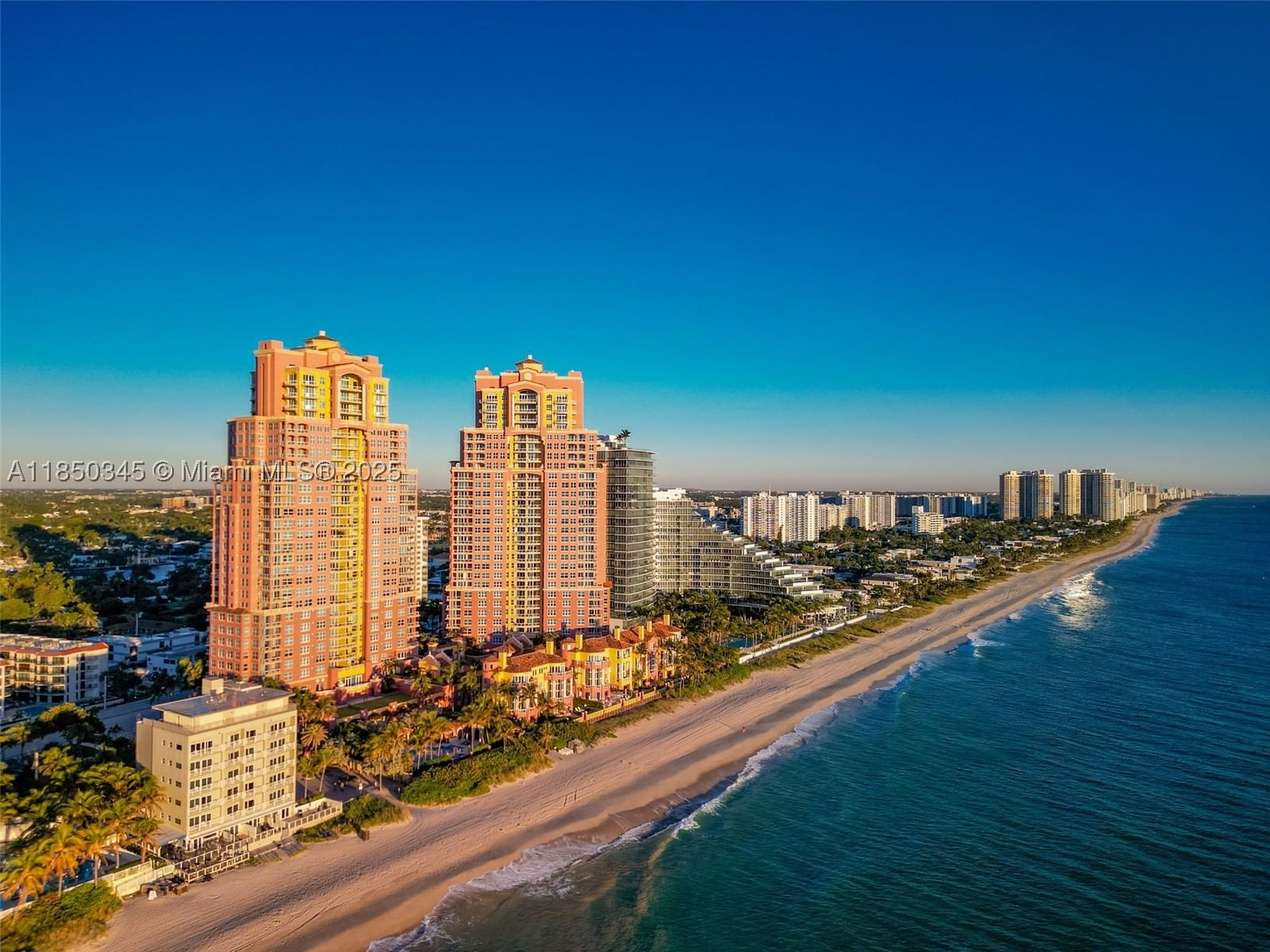 Real estate property located at 2100 Ocean Blvd #18D, Broward, Palms Tower One Condo, Fort Lauderdale, FL