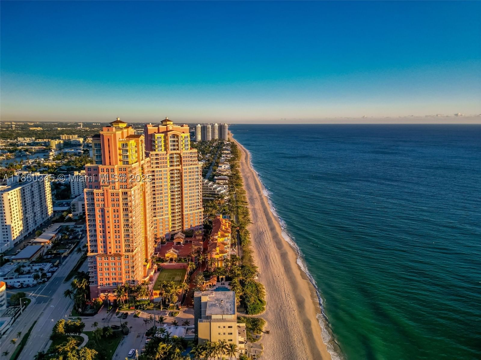 Real estate property located at 2100 Ocean Blvd #18D, Broward, Palms Tower One Condo, Fort Lauderdale, FL
