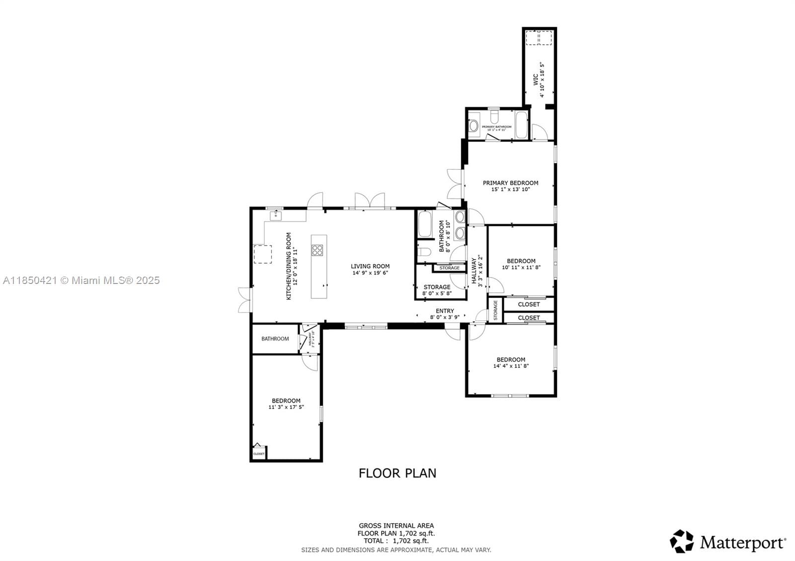 Real estate property located at 2221 43rd Ave, Broward, Hollywood Hills, Hollywood, FL