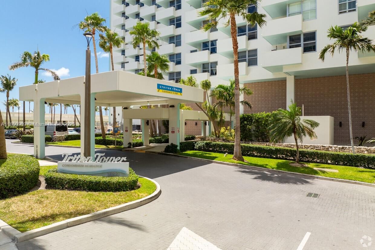 Real estate property located at 2899 Collins Ave PH F, Miami-dade, Triton Tower Condo, Miami Beach, FL
