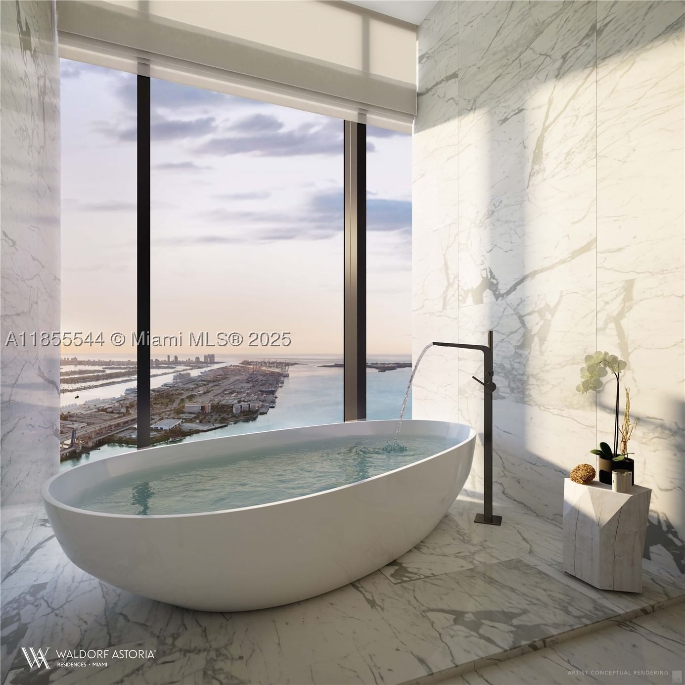 Real estate property located at 300 Biscayne Blvd #8405, Miami-dade, Waldorf Astoria Res Miami, Miami, FL