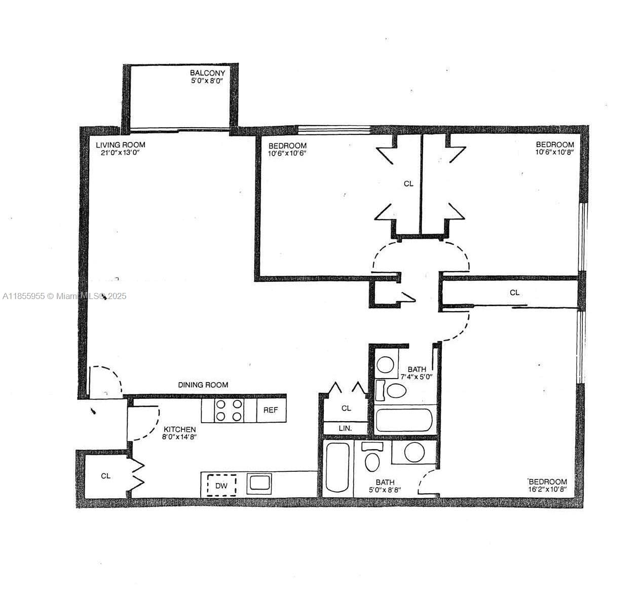 Real estate property located at 7765 86th St F2-405, Miami-dade, Kings Creek So Condo, Miami, FL