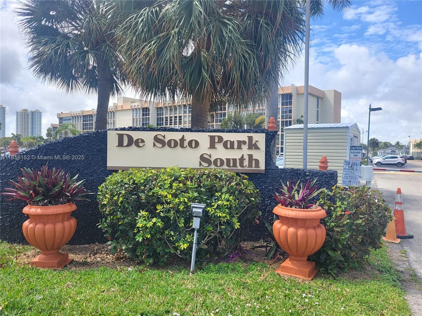 Real estate property located at 501 Three Islands Blvd #112, Broward, Desoto Park Condo, Hallandale Beach, FL