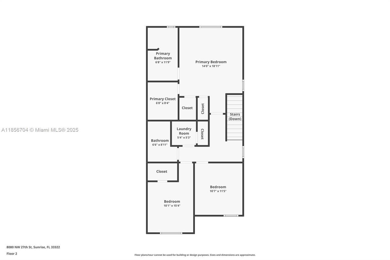 Real estate property located at 8080 27th St, Broward, Aragon Sec One, Sunrise, FL