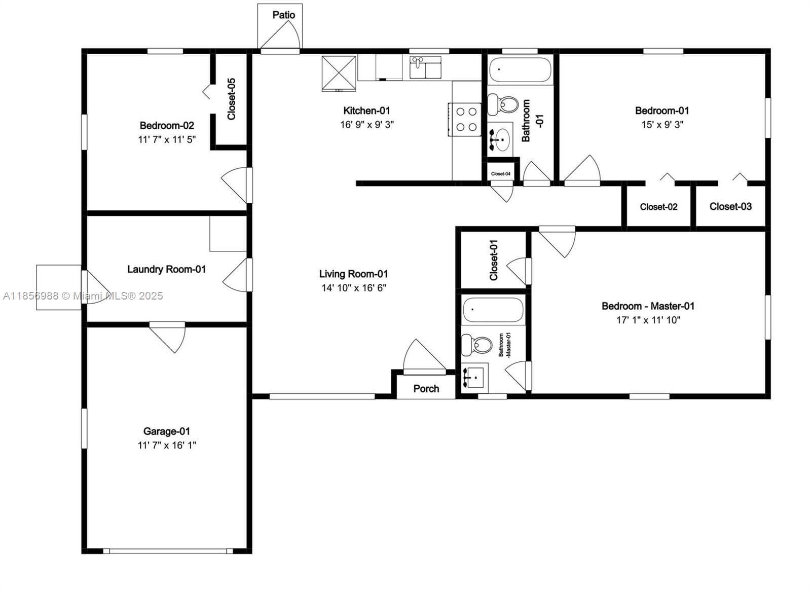 Real estate property located at 7603 Penny Ln, St Lucie, Lakewood Park Unit 7, Fort Pierce, FL