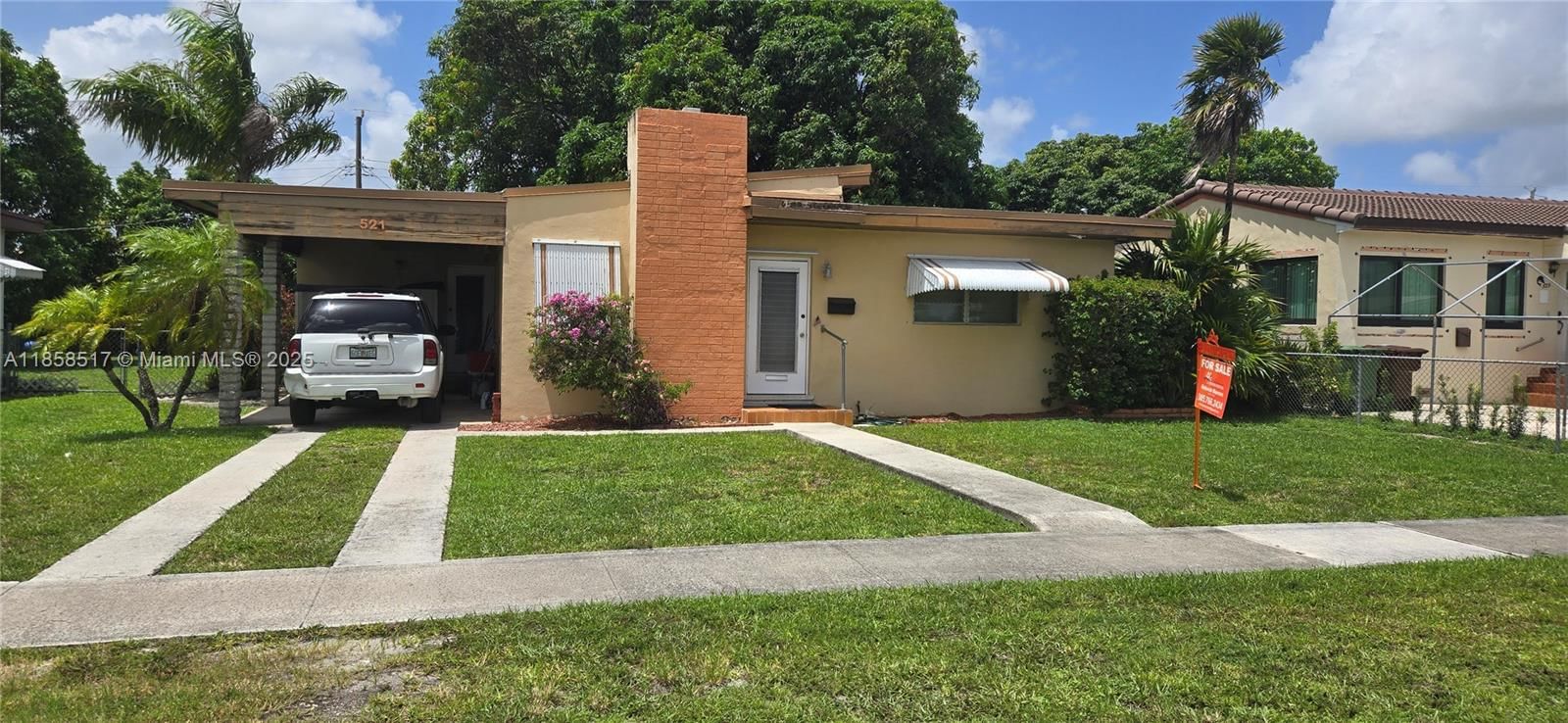 Real estate property located at 521 33rd St, Miami-dade, Hialeah 14th Addn Rev Pl, Hialeah, FL