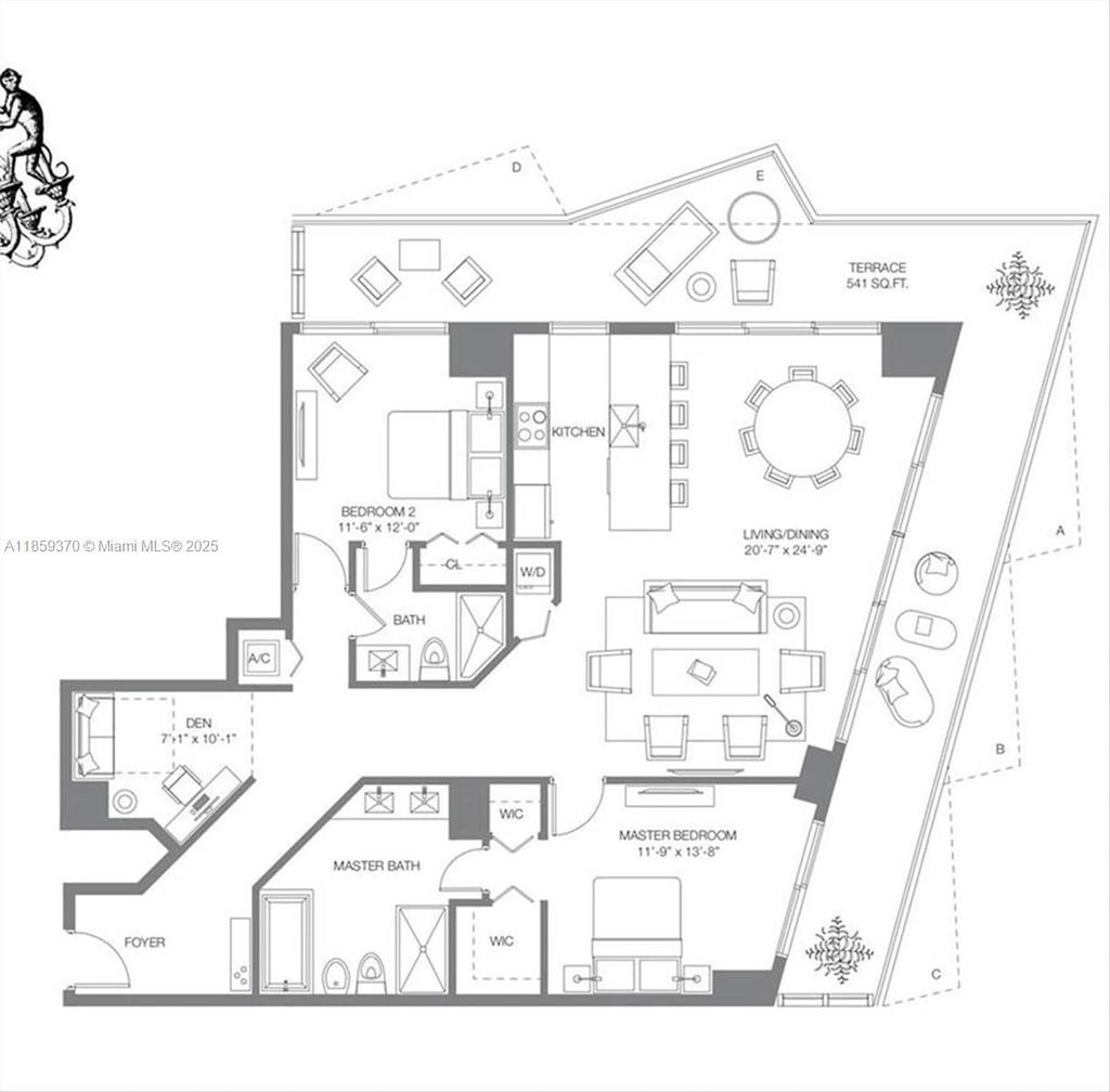 Real estate property located at 1300 Miami Ave #4601, Miami-dade, 1300 S Miami Avenue Condo, Miami, FL
