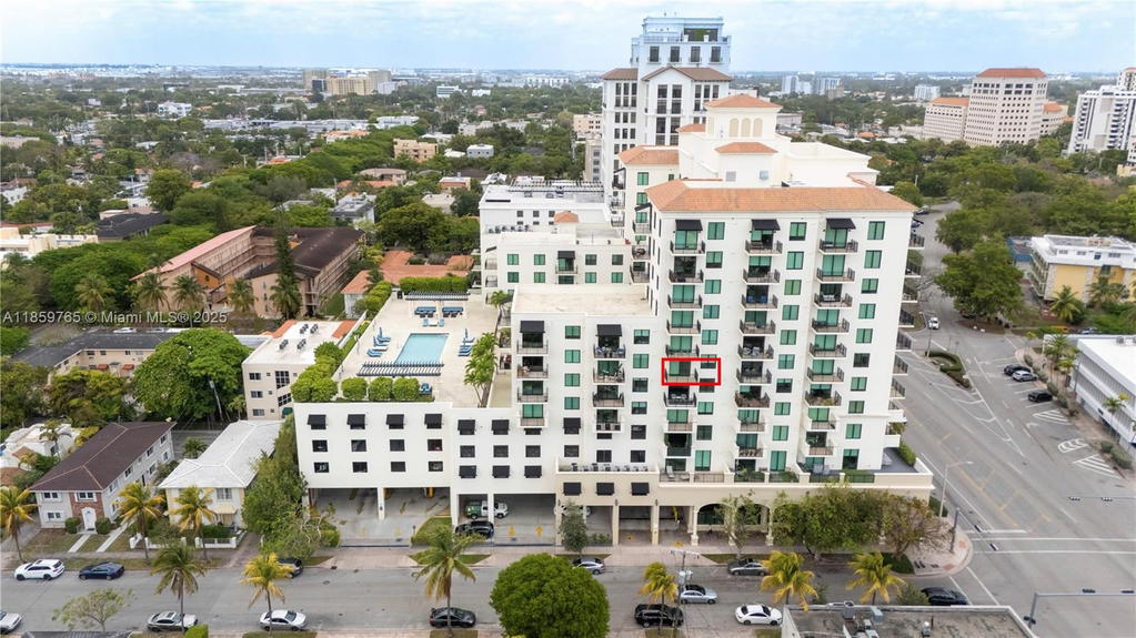 Real estate property located at 1300 Ponce De Leon Blvd #709, Miami-dade, 1300 Ponce Condo, Coral Gables, FL