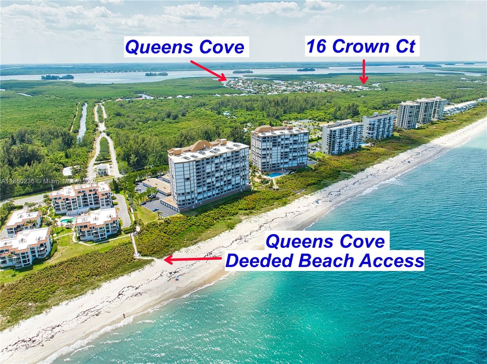 Real estate property located at 16 Crown Ct, St Lucie, Queen's Cove Unit 1, Fort Pierce, FL