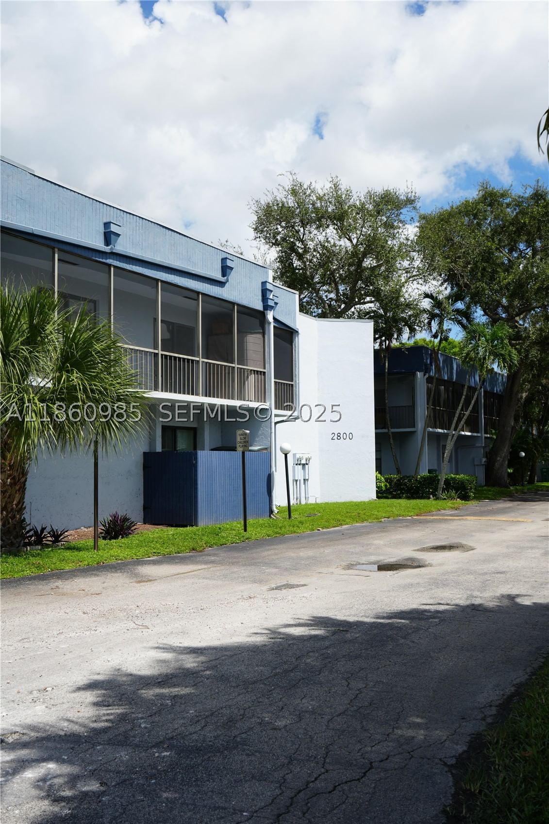 Real estate property located at 2800 University Dr #2A, Broward, University Village East I, Davie, FL