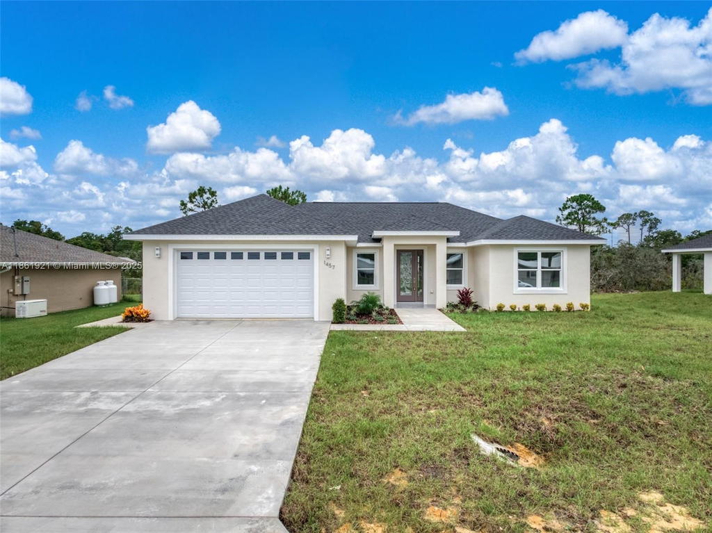 Real estate property located at 1457 Mitchell Drive, Highlands, Sebring Country Estate Sec, Sebring, FL