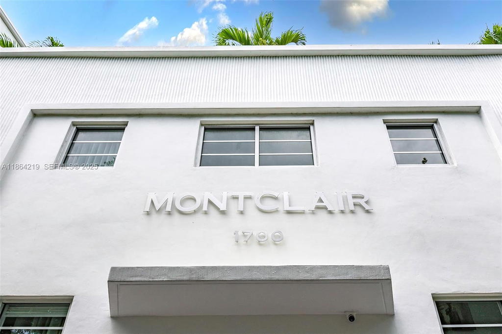 Real estate property located at 1700 Meridian Ave #307, Miami-dade, The Montclair Condo, Miami Beach, FL
