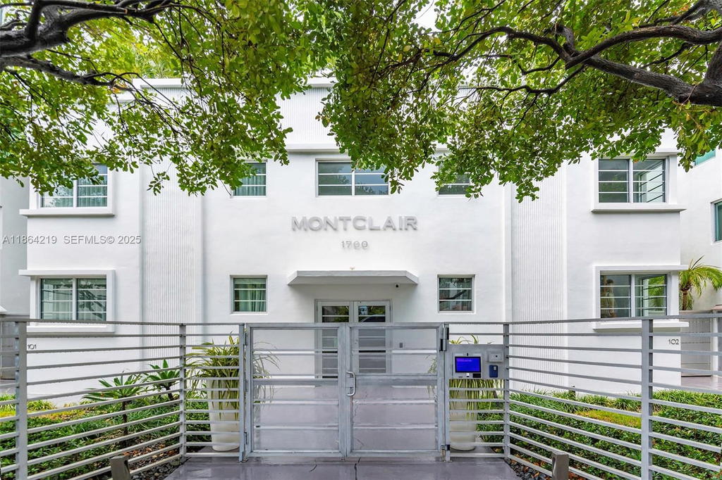 Real estate property located at 1700 Meridian Ave #307, Miami-dade, The Montclair Condo, Miami Beach, FL