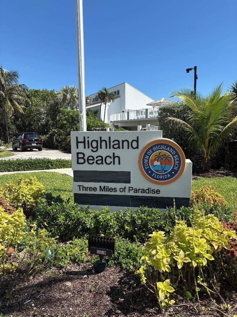 Real estate property located at 2575 Ocean Blvd #105S, Palm Beach, Townhouses Of Highland Be, Highland Beach, FL