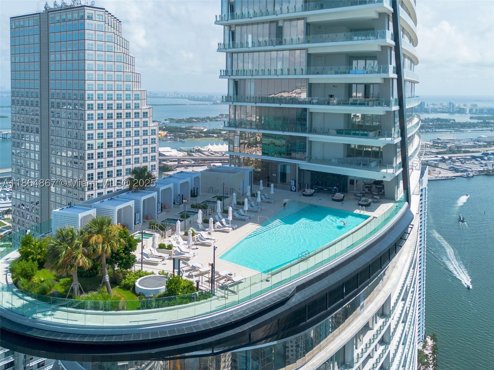 Real estate property located at 300 Biscayne Blvd Way #2505, Miami-dade, Aston Martin Residences, Miami, FL