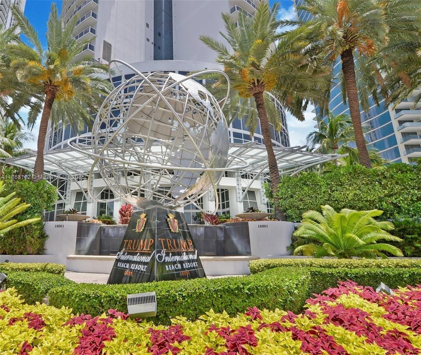 Real estate property located at 18001 Collins Ave #2910, Miami-dade, Trump International Sones, Sunny Isles Beach, FL