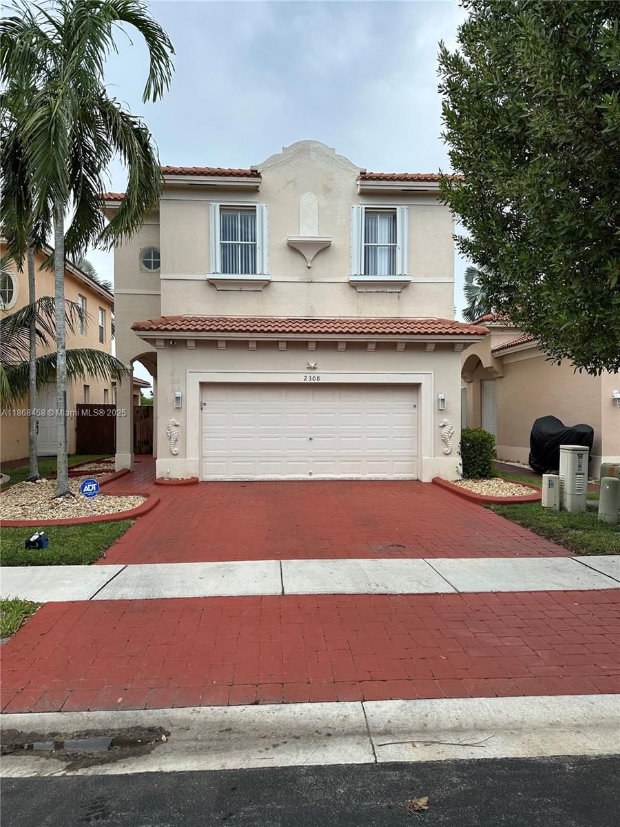 Real estate property located at 2308 37th Ter, Miami-dade, Portofino Bay, Homestead, FL