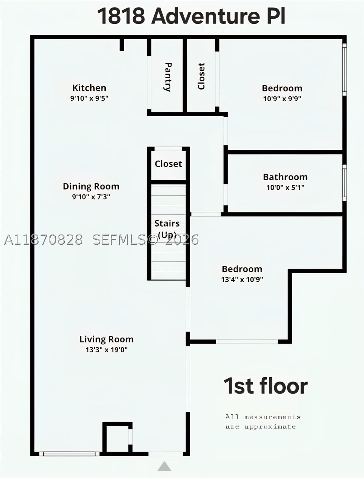 Real estate property located at 1818 Adventure Pl, Broward, Rock Island Land Corp, North Lauderdale, FL