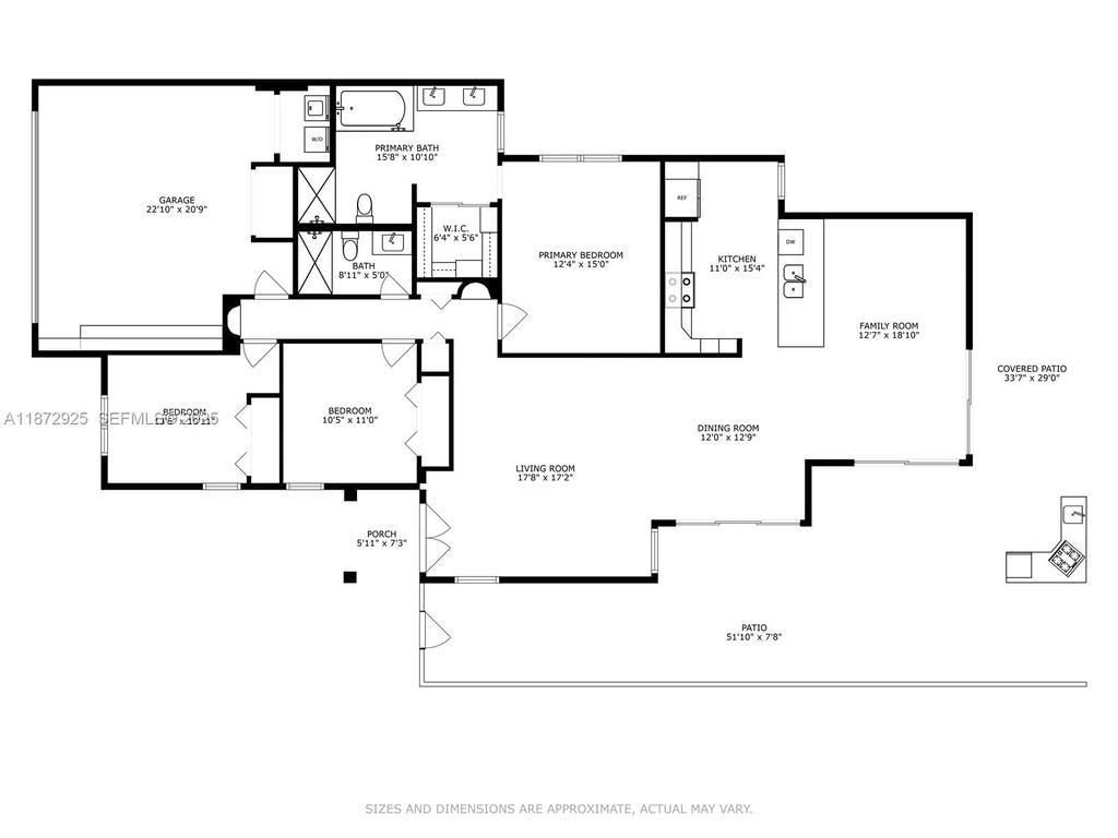 Real estate property located at 982 133rd Ct, Miami-dade, Venezia Homes Estates Ist, Miami, FL