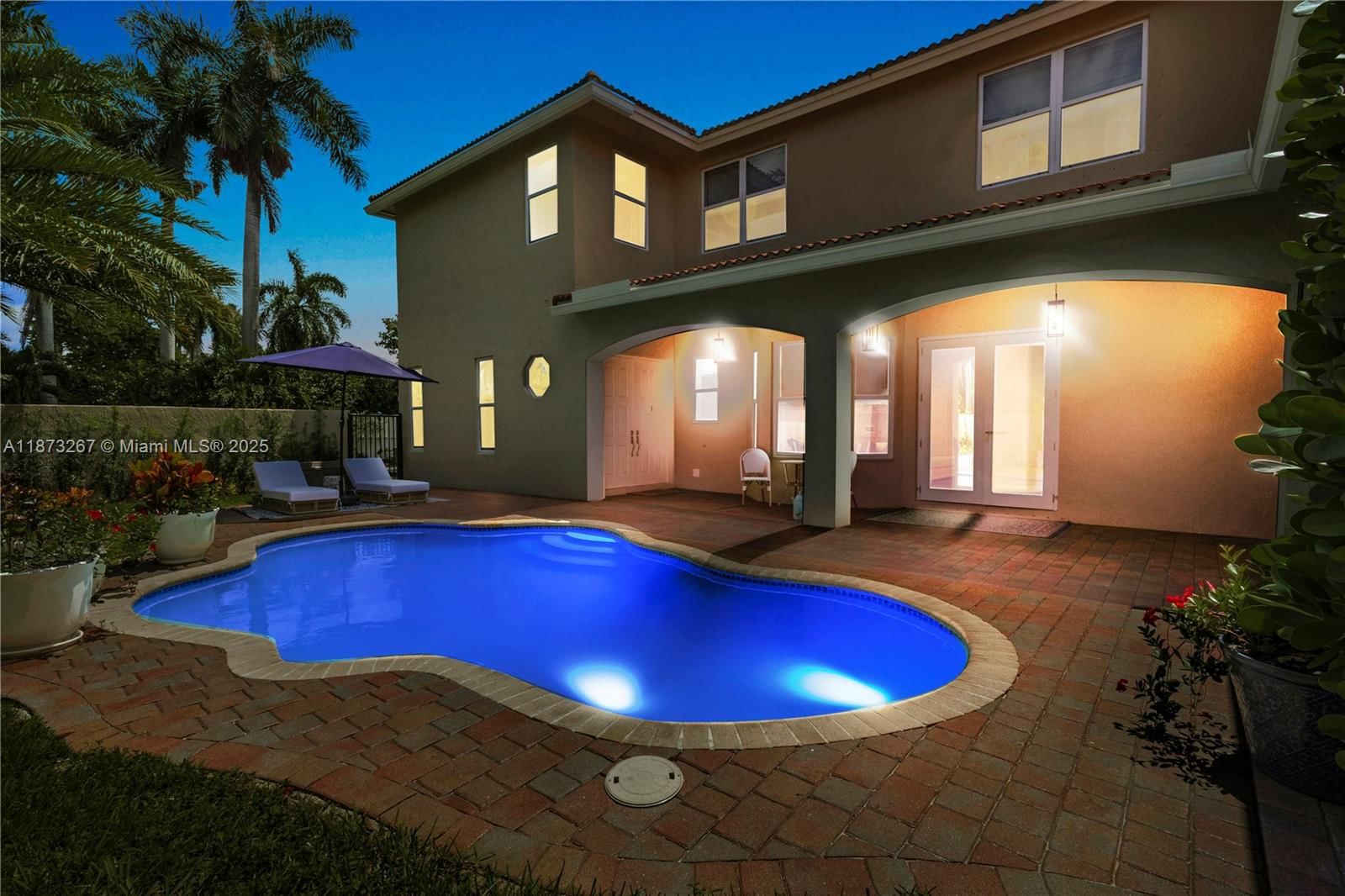 Real estate property located at 2603 130th Ter, Broward, Pod 7 At Monarch Lakes, Miramar, FL