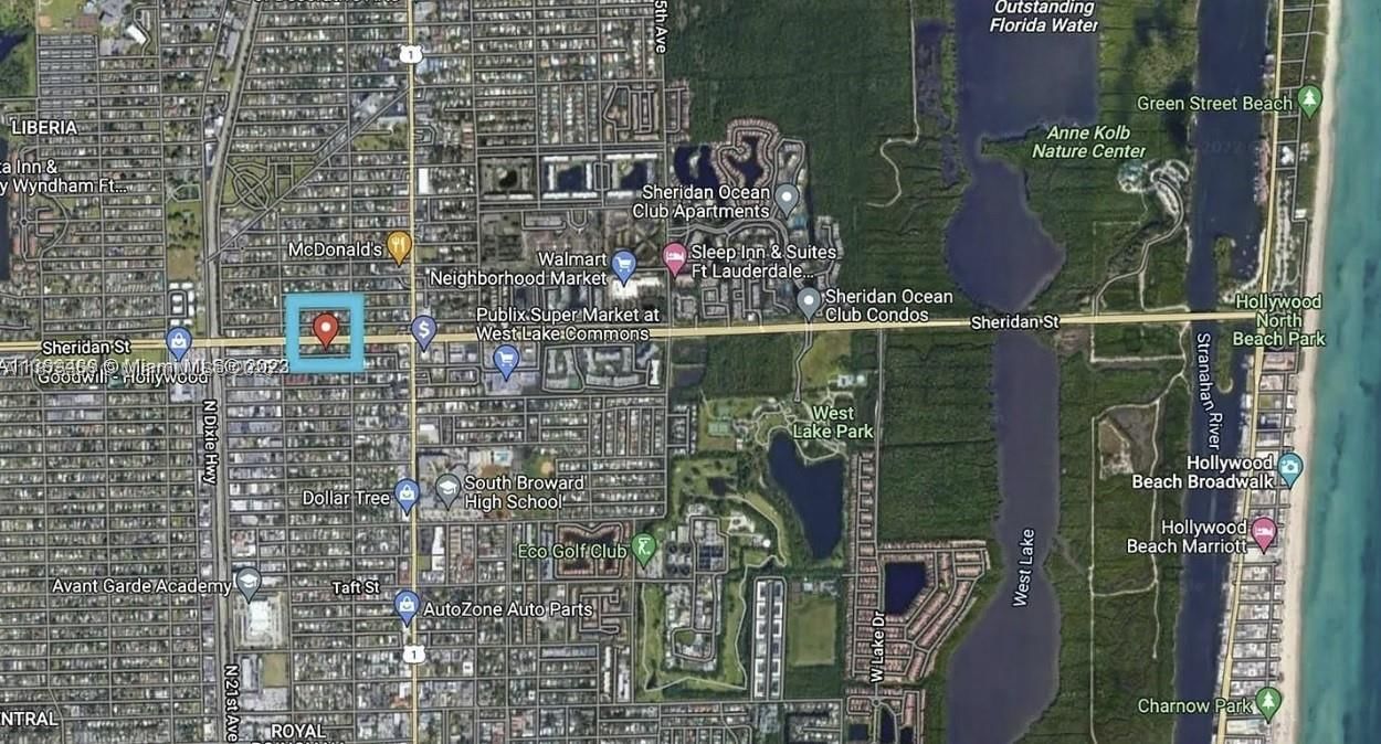 Real estate property located at 1924 Sheridan St, Broward, North Hollywood, Hollywood, FL