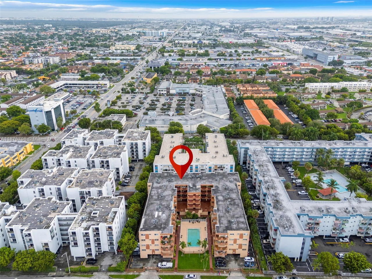 Real estate property located at 1630 46th St #406E, Miami-dade, Silver Spring Tower Condo, Hialeah, FL