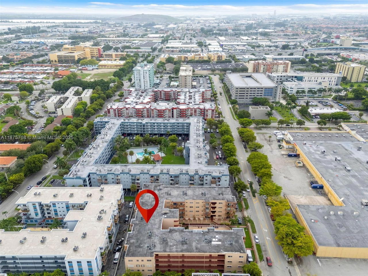 Real estate property located at 1630 46th St #406E, Miami-dade, Silver Spring Tower Condo, Hialeah, FL