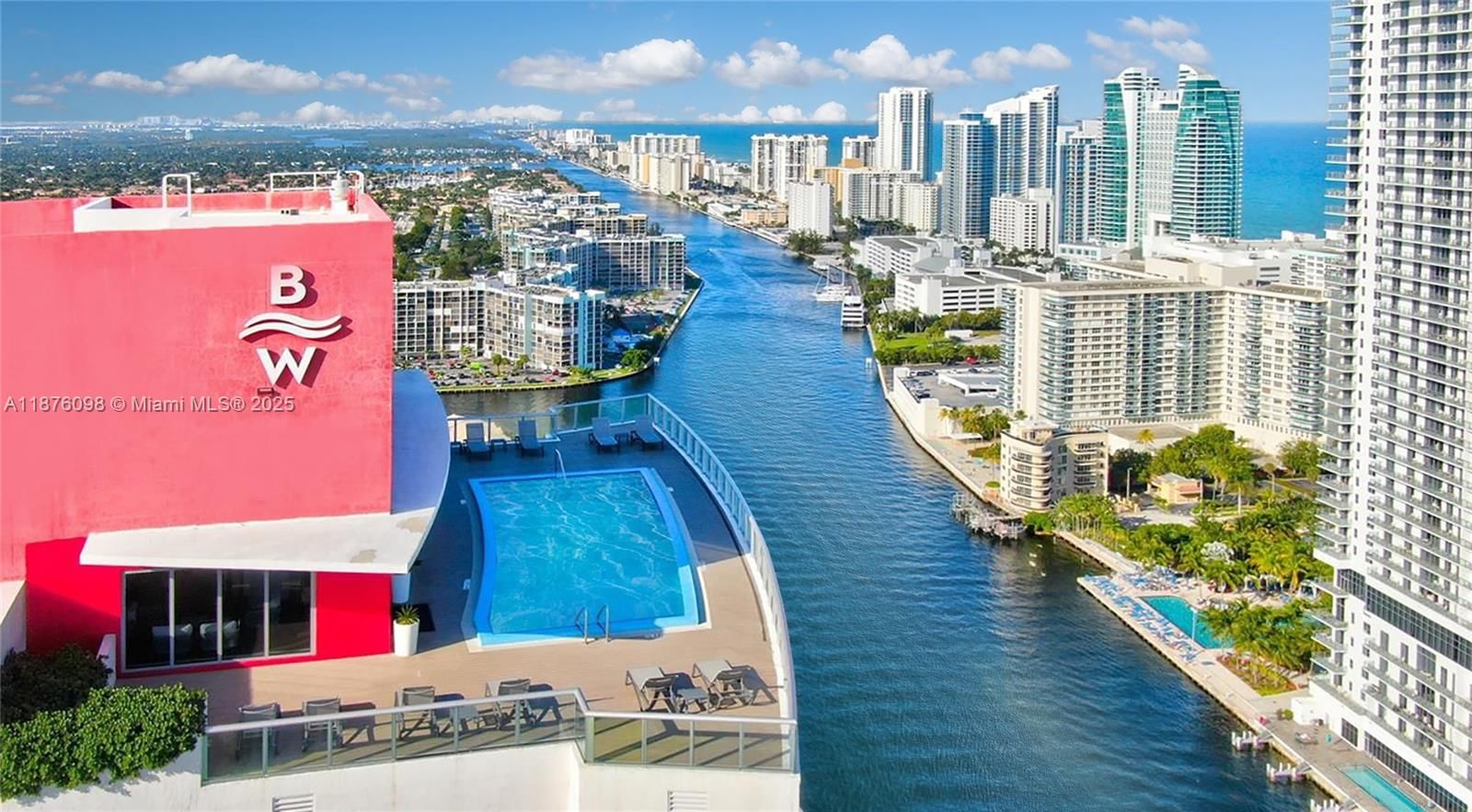 Real estate property located at 2602 Hallandale Beach blvd R1607, Broward, Beachwalk Condominium, Hallandale Beach, FL