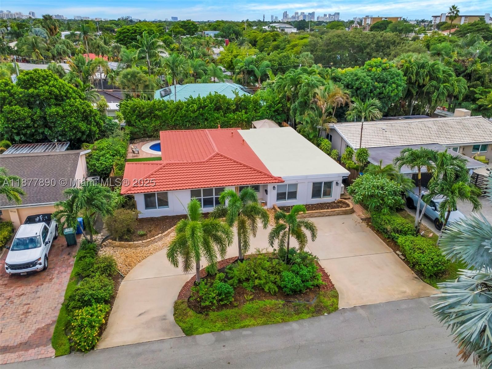 Real estate property located at 1834 34th St, Broward, Coral Woods, Oakland Park, FL