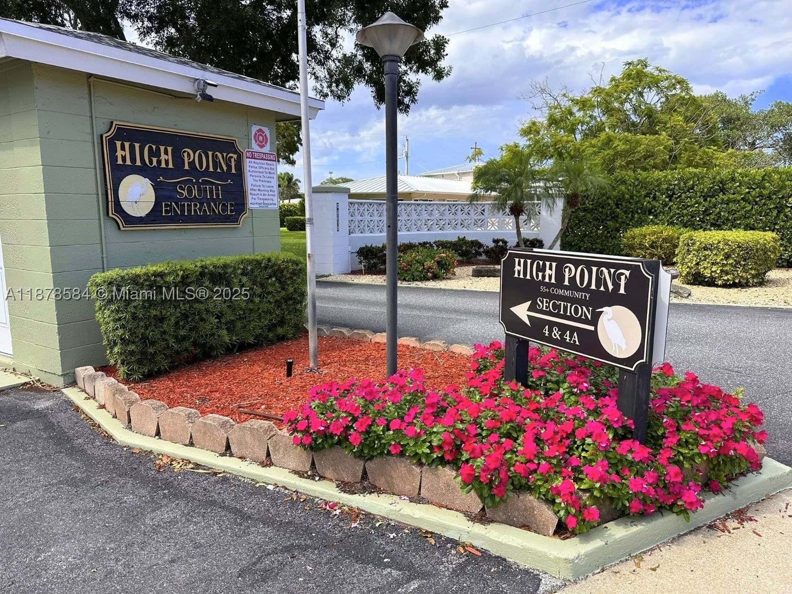 Real estate property located at 285 High Point Blvd A, Palm Beach, High Point Condo Sec 4, Boynton Beach, FL