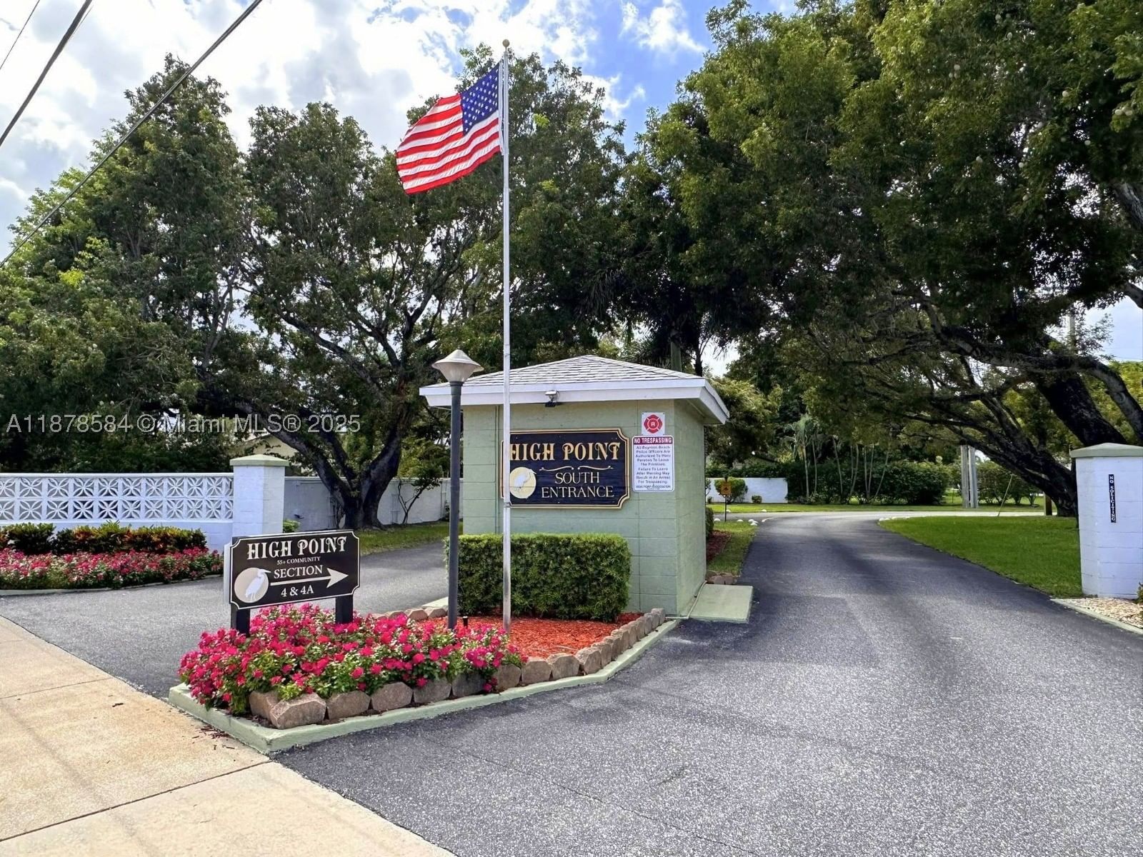 Real estate property located at 285 High Point Blvd A, Palm Beach, High Point Condo Sec 4, Boynton Beach, FL