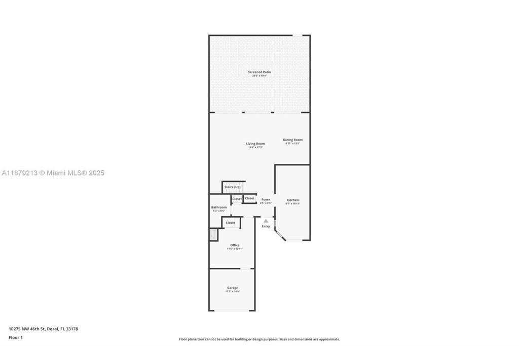 Real estate property located at 10275 46th St, Miami-dade, Townhomes Of Doral Place, Doral, FL