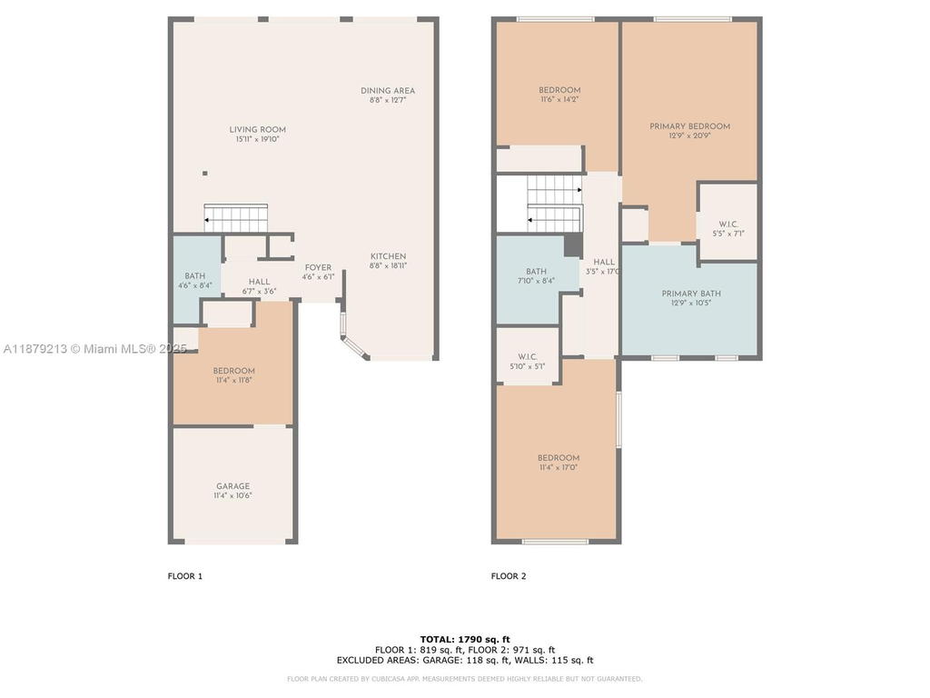 Real estate property located at 10275 46th St, Miami-dade, Townhomes Of Doral Place, Doral, FL