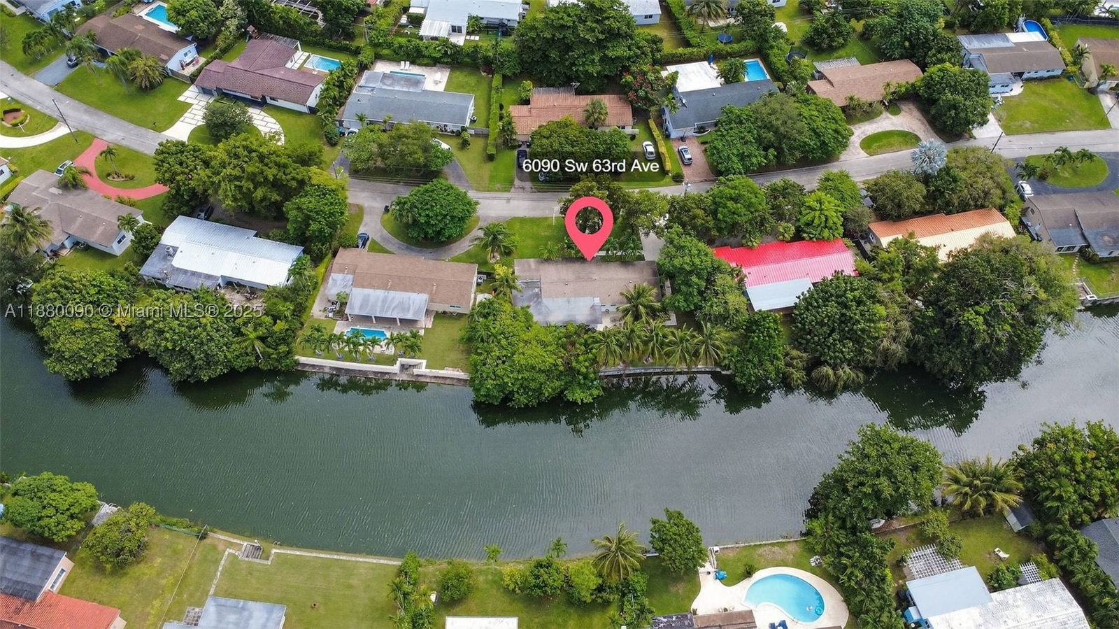 Real estate property located at 6090 63rd Ave, Miami-dade, Twin Lakes Manor Sub Corr, South Miami, FL