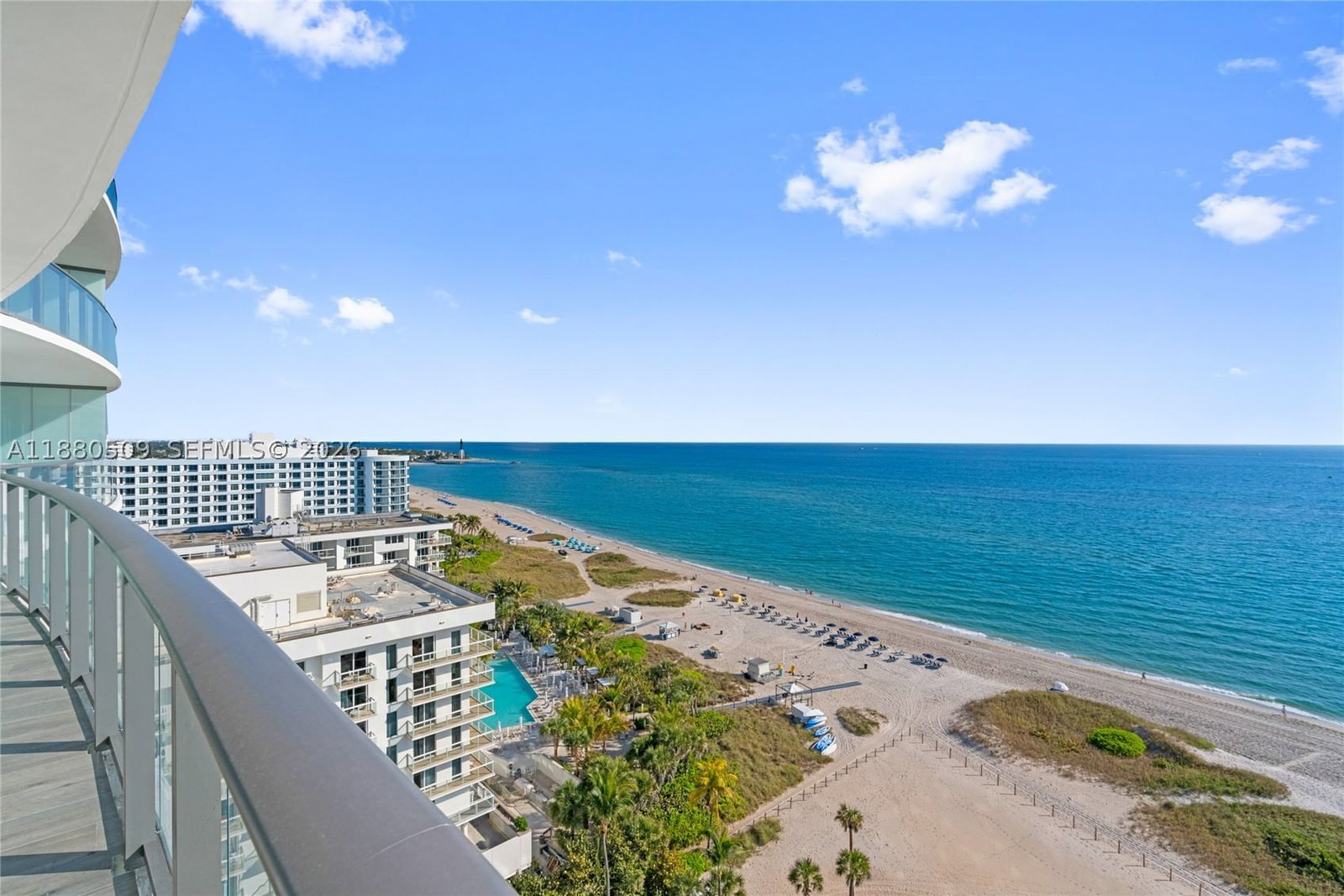 Real estate property located at 1116 Ocean Blvd #1404, Broward, Solemar Beach Condo, Pompano Beach, FL