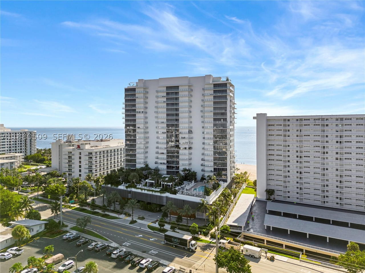 Real estate property located at 1116 Ocean Blvd #1404, Broward, Solemar Beach Condo, Pompano Beach, FL