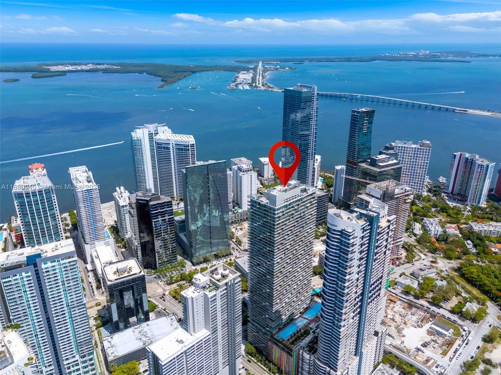 Real estate property located at 1300 Miami Ave #3808, Miami-dade, 1300 S Miami Avenue Condo, Miami, FL