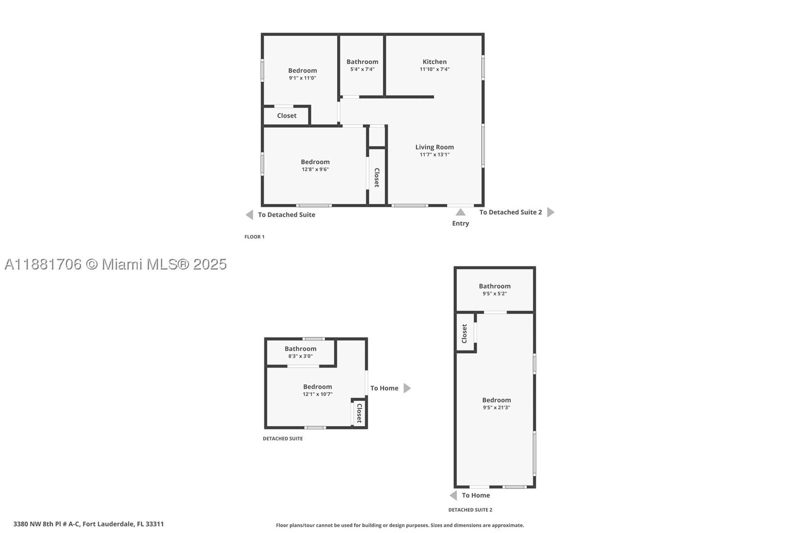 Real estate property located at 3380 8th Pl, Broward, Sunrise Heights, Lauderhill, FL