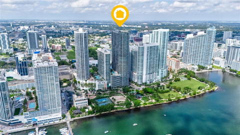 Real estate property located at 488 18th St #1508, Miami-dade, Aria On The Bay Condo, Miami, FL