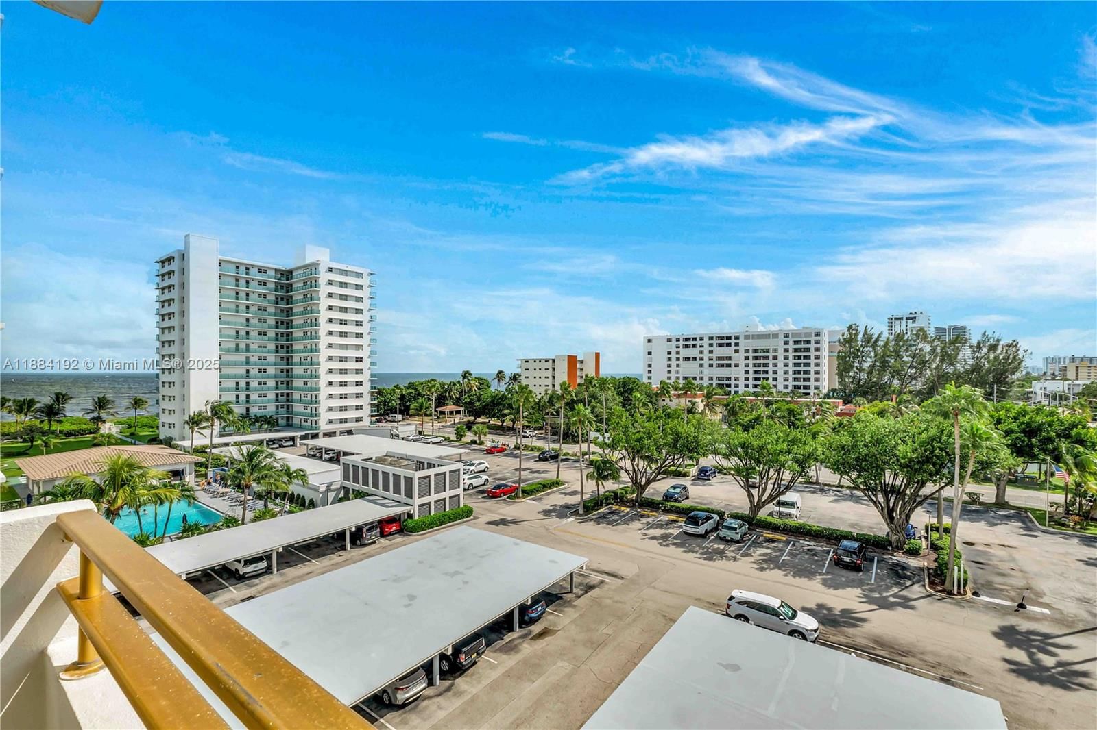 Real estate property located at 1630 Ocean Blvd #515, Broward, Tiffany Gardens West Cond, Pompano Beach, FL