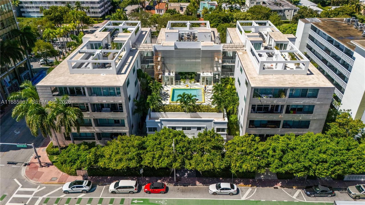Real estate property located at 1700 Meridian Ave #501, Miami-dade, The Montclair Condo, Miami Beach, FL