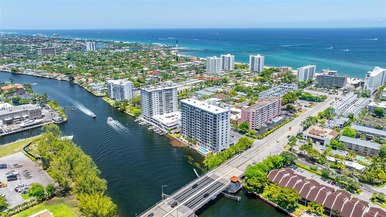Real estate property located at 1401 Riverside Dr #1403, Broward, Waterbury Condo, Pompano Beach, FL