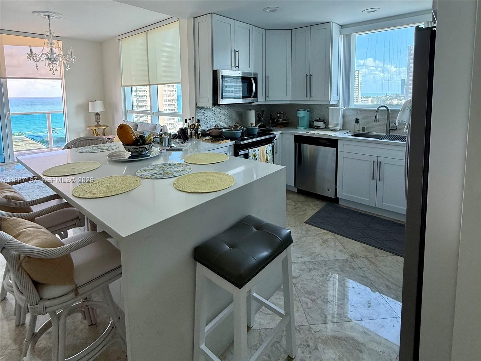 Real estate property located at 1945 Ocean Dr #1201, Broward, Ocean Marine Yacht Club C, Hallandale Beach, FL