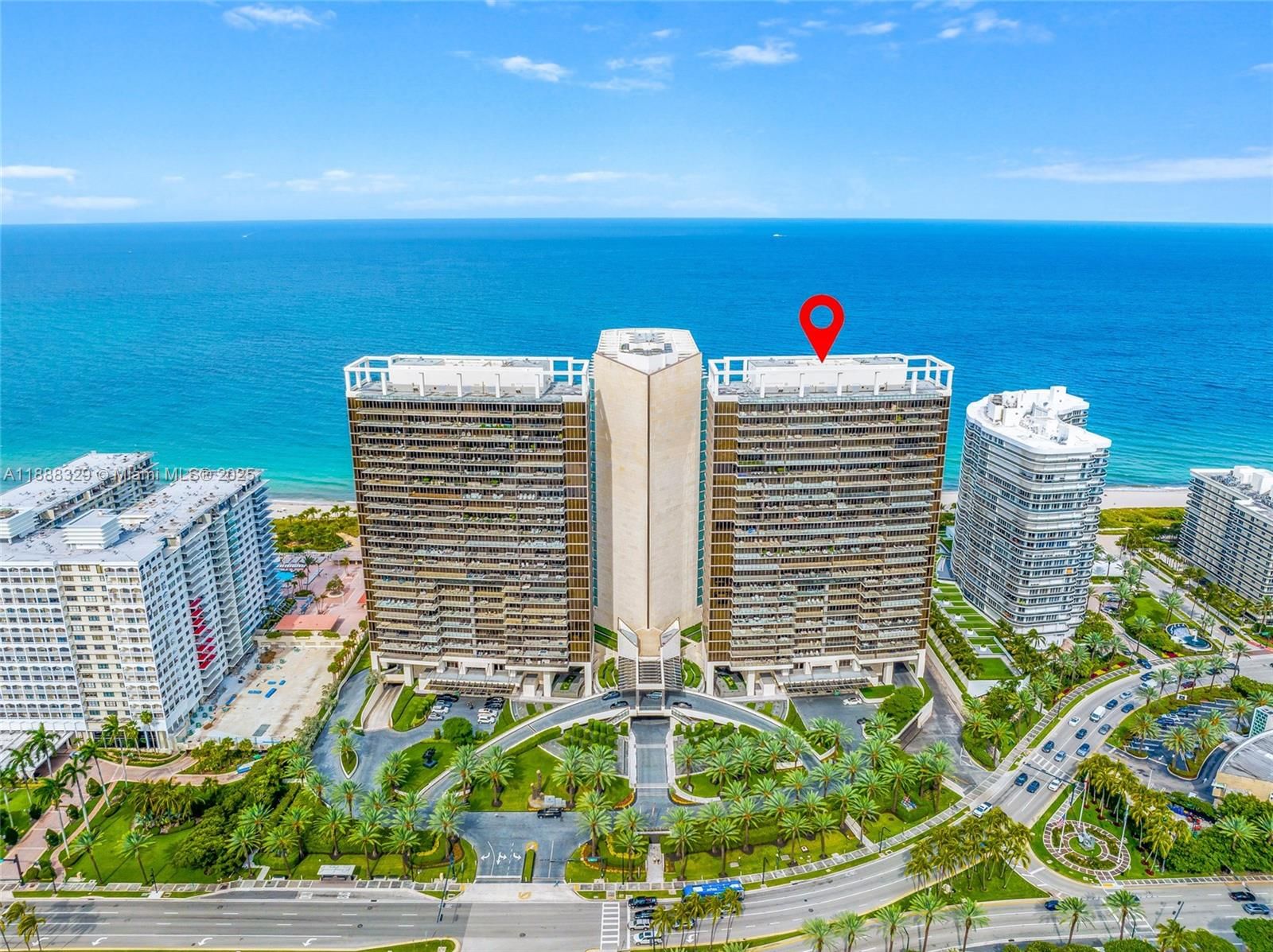Real estate property located at 9701 Collins Avenue #1204 South, Miami-dade, St Regis Bal Hrbour, Bal Harbour, FL