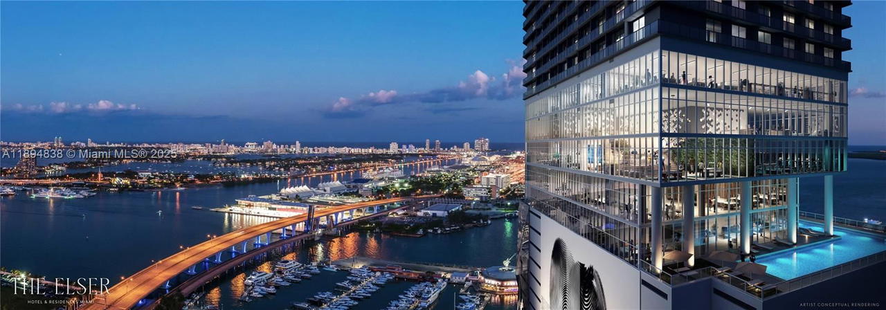 Real estate property located at 398 5th St #1803, Miami-dade, Map Of Miami Dade Co. Fl., Miami, FL
