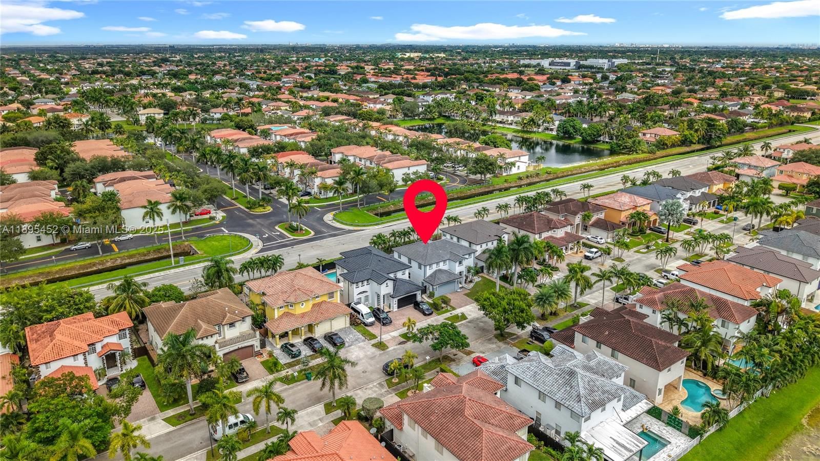 Real estate property located at 16491 64th Ter, Miami-dade, Crestview Lakes 2nd Addn, Miami, FL